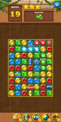 Jungle Gem Blast android App screenshot 0