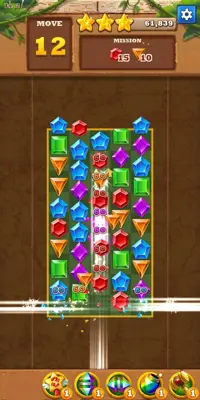 Jungle Gem Blast android App screenshot 9