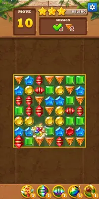 Jungle Gem Blast android App screenshot 11