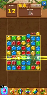 Jungle Gem Blast android App screenshot 3