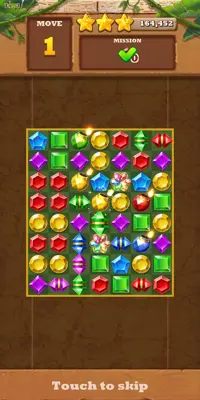 Jungle Gem Blast android App screenshot 6