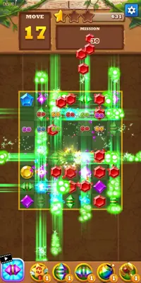 Jungle Gem Blast android App screenshot 7