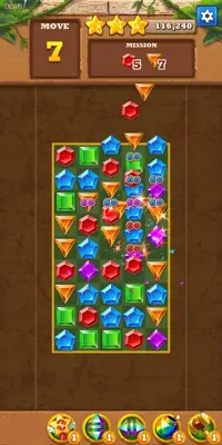 Jungle Gem Blast android App screenshot 8